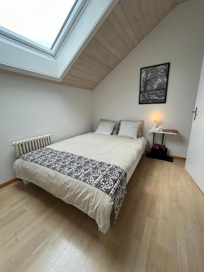 Naturnahe Familienwohnung Ruschegg Екстериор снимка