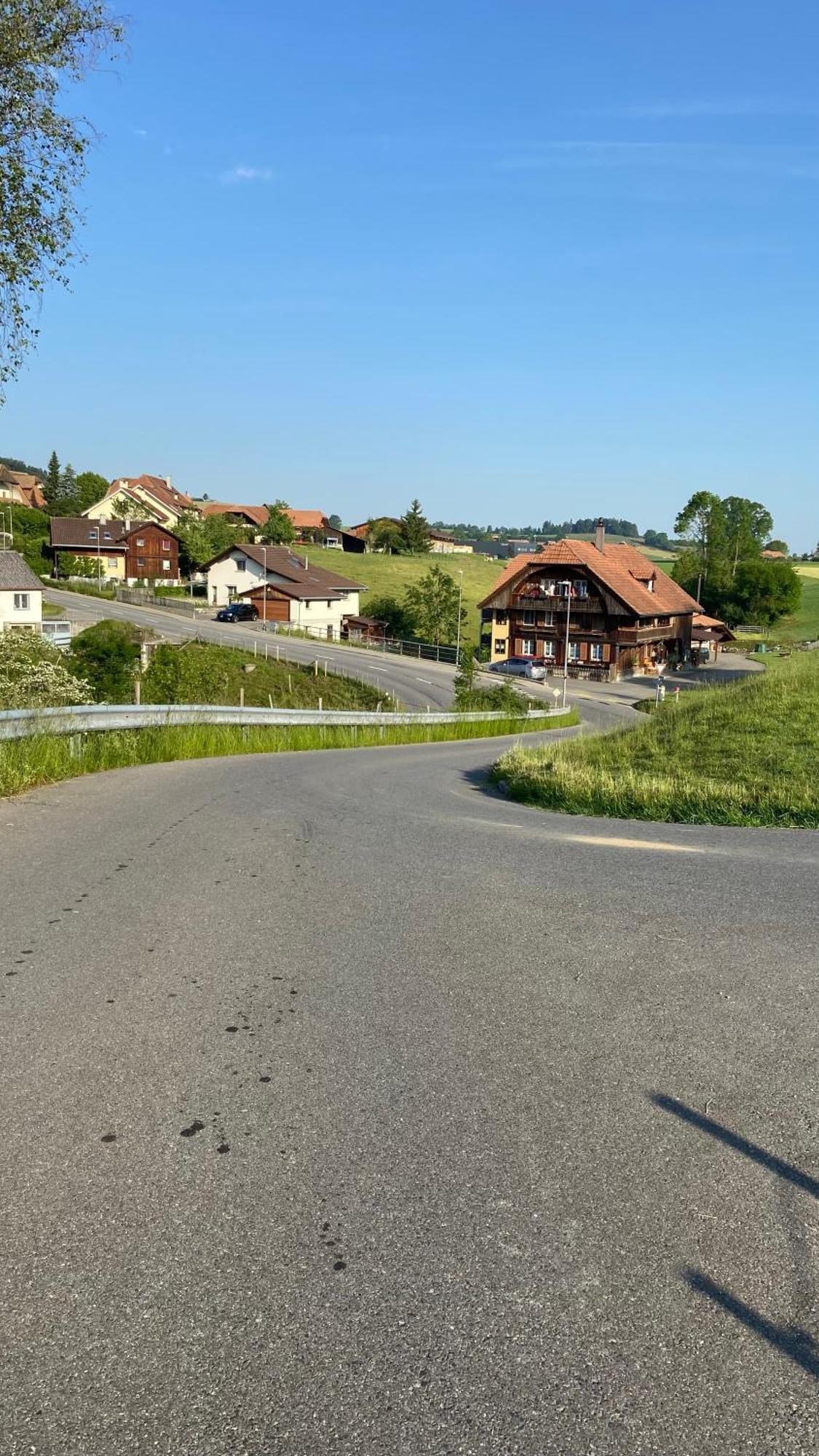 Naturnahe Familienwohnung Ruschegg Екстериор снимка