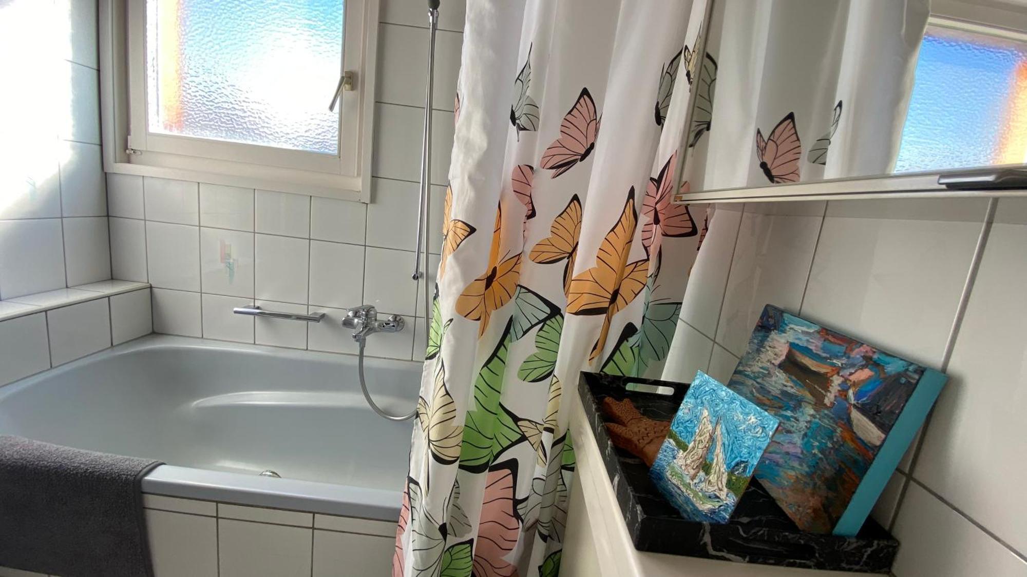 Naturnahe Familienwohnung Ruschegg Екстериор снимка